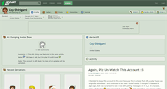 Desktop Screenshot of coy-shinigami.deviantart.com