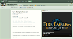Desktop Screenshot of fireemblem-bts.deviantart.com