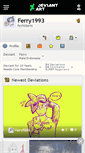 Mobile Screenshot of ferry1993.deviantart.com