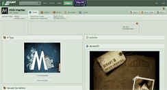 Desktop Screenshot of mish-maniac.deviantart.com