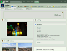 Tablet Screenshot of kerlon.deviantart.com