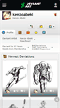 Mobile Screenshot of kenzoabeki.deviantart.com