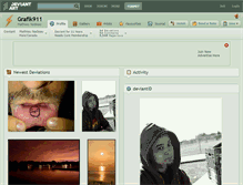 Tablet Screenshot of grafik911.deviantart.com