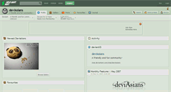 Desktop Screenshot of deviasians.deviantart.com
