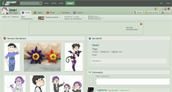 Desktop Screenshot of omirl.deviantart.com