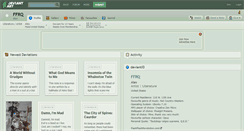 Desktop Screenshot of ffrq.deviantart.com