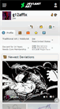 Mobile Screenshot of g12affix.deviantart.com