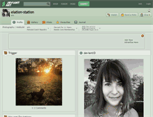 Tablet Screenshot of elation-station.deviantart.com