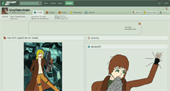 Desktop Screenshot of greysidewinder.deviantart.com