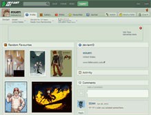 Tablet Screenshot of eouen.deviantart.com