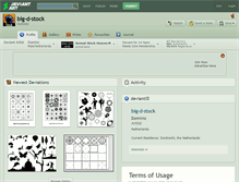 Tablet Screenshot of big-d-stock.deviantart.com