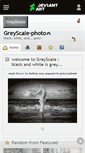 Mobile Screenshot of greyscale-photo.deviantart.com