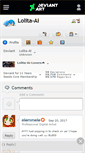 Mobile Screenshot of lolita-ai.deviantart.com