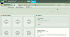 Desktop Screenshot of ammexous.deviantart.com