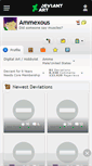 Mobile Screenshot of ammexous.deviantart.com