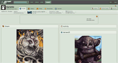 Desktop Screenshot of kuromio.deviantart.com