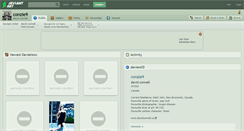 Desktop Screenshot of conzie9.deviantart.com