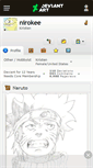 Mobile Screenshot of nirokee.deviantart.com