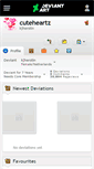 Mobile Screenshot of cuteheartz.deviantart.com