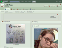 Tablet Screenshot of celebi-rulez.deviantart.com