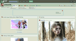 Desktop Screenshot of lenalawliet.deviantart.com