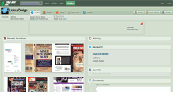 Desktop Screenshot of liciousdesign.deviantart.com