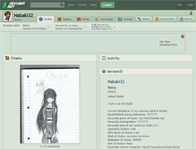 Tablet Screenshot of nabaki32.deviantart.com