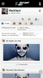 Mobile Screenshot of necklace.deviantart.com