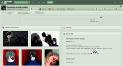 Desktop Screenshot of phantom-in-the-makin.deviantart.com