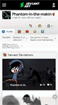 Mobile Screenshot of phantom-in-the-makin.deviantart.com