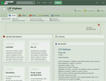 Tablet Screenshot of lsf-orpheus.deviantart.com