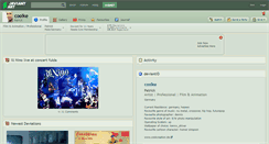 Desktop Screenshot of coolke.deviantart.com