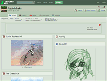 Tablet Screenshot of fusuichikaku.deviantart.com