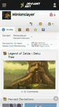 Mobile Screenshot of minionslayer.deviantart.com