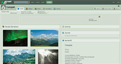 Desktop Screenshot of cussypat.deviantart.com