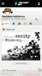 Mobile Screenshot of maddest-hatters.deviantart.com