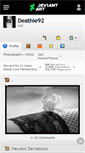 Mobile Screenshot of deathie92.deviantart.com