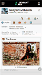 Mobile Screenshot of emilyscissorhands.deviantart.com