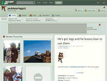 Tablet Screenshot of pedobearlegsplz.deviantart.com