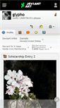 Mobile Screenshot of glypho.deviantart.com