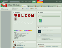 Tablet Screenshot of hetalia-unlimited.deviantart.com