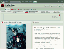Tablet Screenshot of jonathanduran.deviantart.com