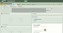 Desktop Screenshot of fecksheepisland6.deviantart.com