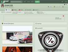Tablet Screenshot of djant1320.deviantart.com