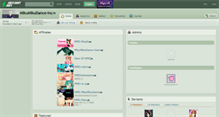 Desktop Screenshot of mikumikudance-inc.deviantart.com