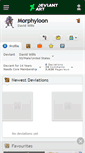 Mobile Screenshot of morphyloon.deviantart.com