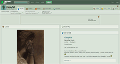 Desktop Screenshot of classyfat.deviantart.com