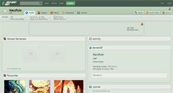 Desktop Screenshot of macsrule.deviantart.com