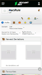Mobile Screenshot of macsrule.deviantart.com