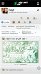 Mobile Screenshot of coyr.deviantart.com